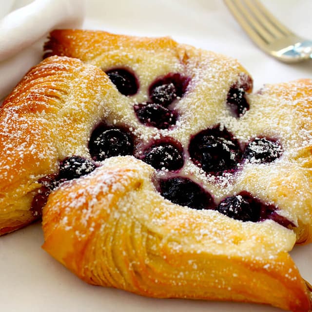 Blueberry Danish