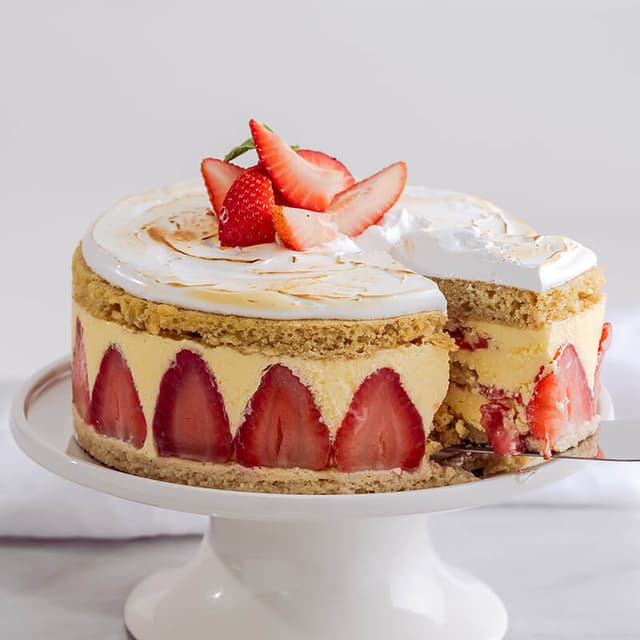 Strawberry cake